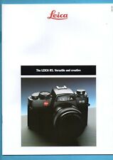 LEICA-Depliant Brochure- THE LEICA R5 - 32 pagine in INGLESE-A4