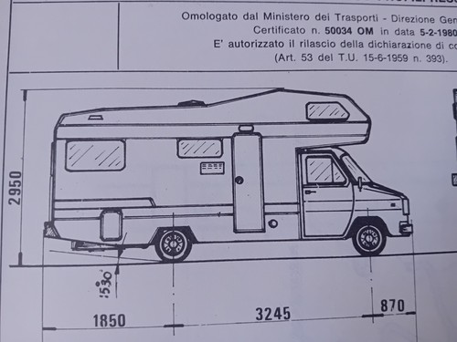 Elnagh ftv 375 ford transit - ftv,