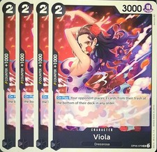 One Piece TCG - Playset di 4 -