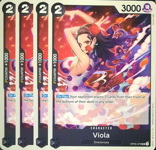 One piece tcg playset 4 - one,