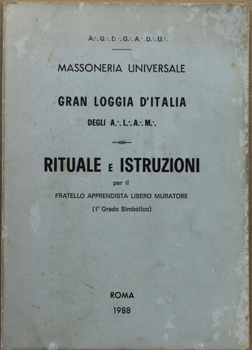 Libro rituale istruzioni - libro,