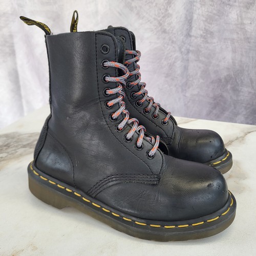 Stivali stringati martens - stivali,