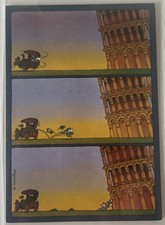 Cartolina Illustrata Mordillo Di Pisa Animata