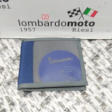 PORTAFOGLIO PORTA CARTE DI CREDITO ORIGINALE  ORIGINALE PIAGGIO VESPA