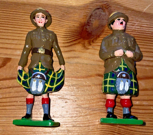 Toy soldiers laurel and hardy - toy,