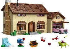La casa dei Simpson set di costruzione / 2523 pezzi e 6 personaggi