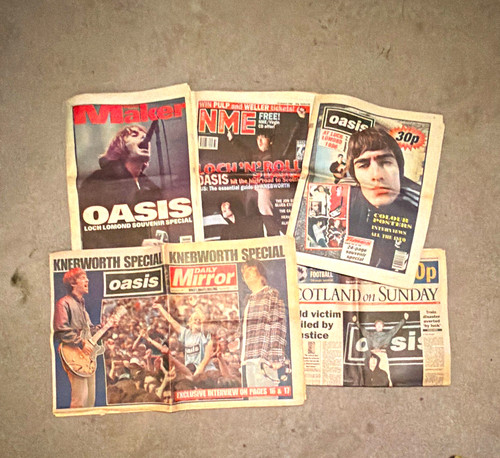 Oasis 1996 newspaper - 1996,