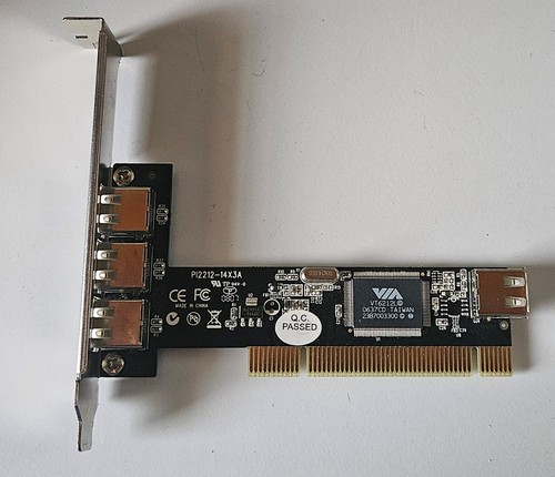Scheda pci usb via vt6212l - 2.0,