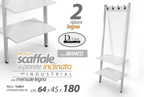 Appendiabiti parete metallo - parete,