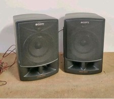 Sony Mega Bass Integral Dual Cone Twin Duct Speaker System HiFi Vintage Casse ✅