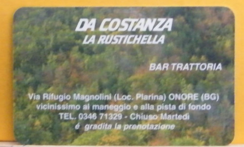 Calendarietto bar trattoria - calendarietto, da