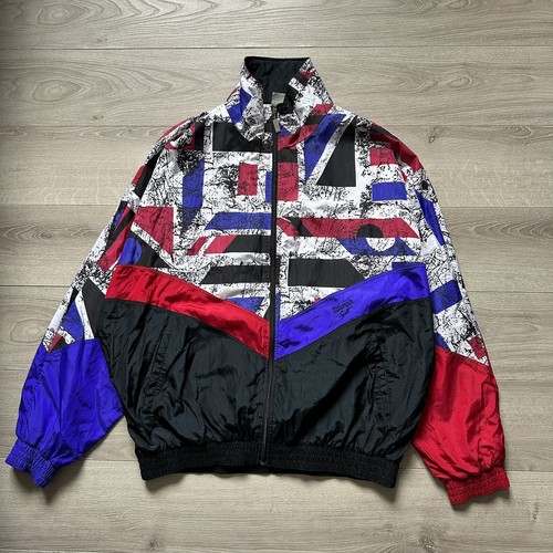 Giacca nylon track - top, uomo