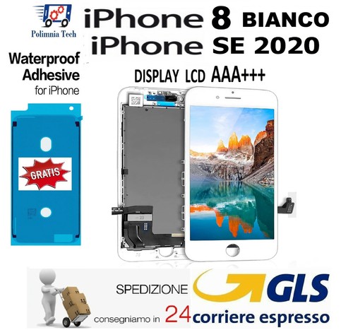 Display iphone bianco - display, 8