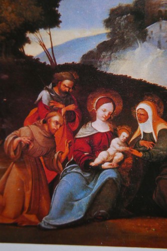 Biglietto artistico natale - artistico,