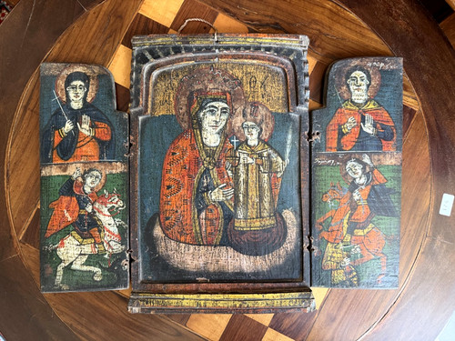 Icona russa antica - icona, del