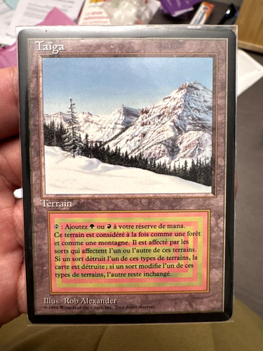 Magic mtg taïga 3ème ed - magic,