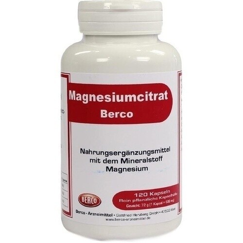 Citrato magnesio berco - magnesio,