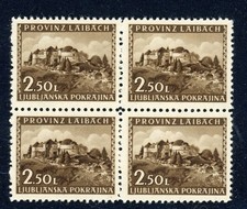 Lubiana - Occ. Tedesca - 1945