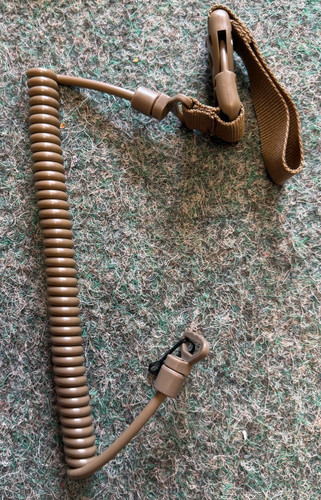 Cordino pistola airsoft tan - pistola,