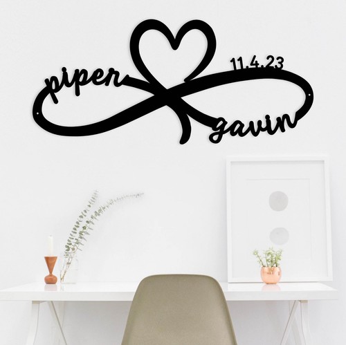 Insegna parete infinity - insegna,