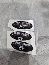 3x Delkim Plus Dome Sticker