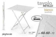 TAVOLO TAVOLINO QUADRATO IN