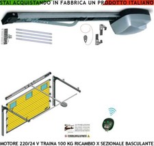BASCULANTE SEZIONALE MOTORE