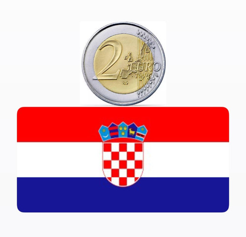 Croazia croatia euro unc fdc - croazia, 2