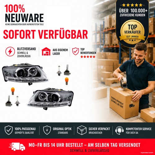 Set fari xenon d3s per - d3s/h7,