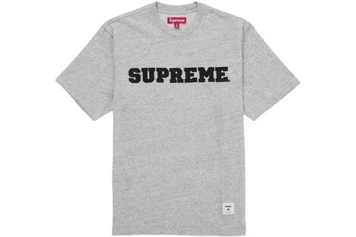 Supreme twill applique top - twill, s/s