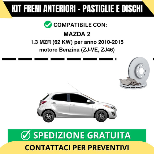 Kit freni anteriori - kit,