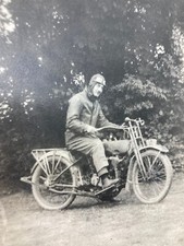 Photographie ancienne moto