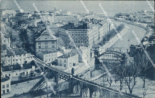 Bd283 cartolina fiume ponte - bd283,