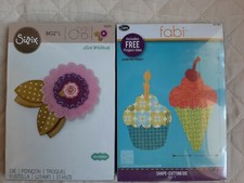 Fustella sizzix bigz 660293/Fustella sizzix bigz 657884/Lotto di 2 fustelle. 