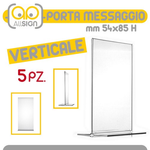 Porta messaggio bifacciale - porta,