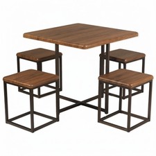 Set Tavolo BAR e 4 Sgabelli
