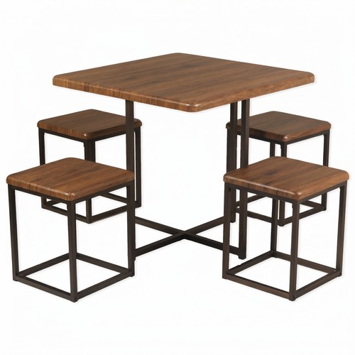 Set tavolo bar sgabelli - 4,