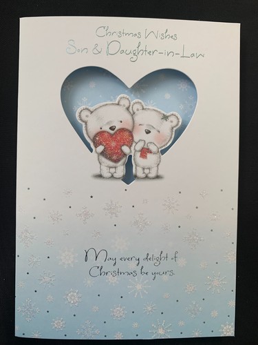 Biglietto natale figlio e - biglietto,