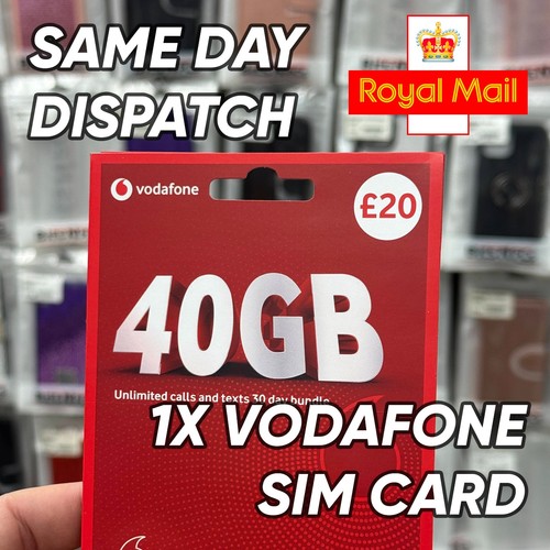 Scheda sim vodafone triple - 1x,