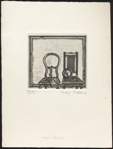 Escher due sedie 19 74 - escher,, [19]74