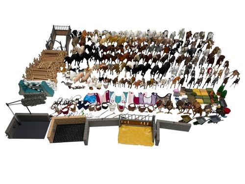 Enorme lotto cavalli schleich - enorme,