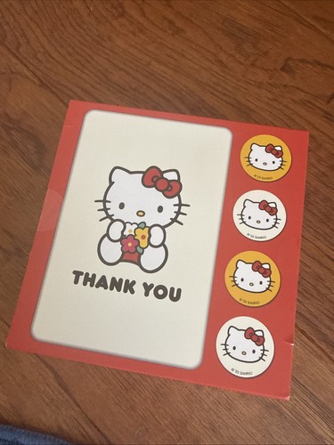 Hello kitty note - note, card
