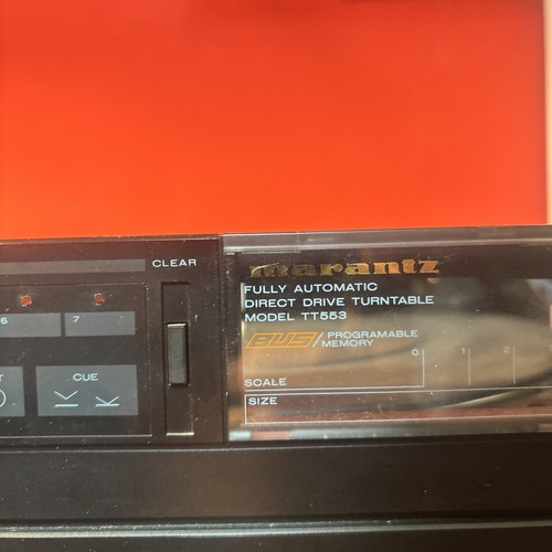 Marantz tt553 rare linear - tt553,