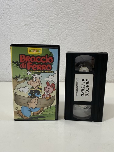 Vhs braccio ferro il - braccio, di