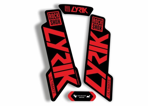 Adesivo rock shox - rock,
