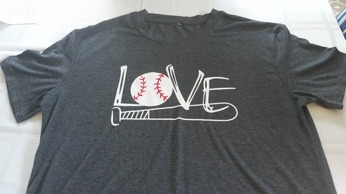 Maglietta baseball love - maglietta,