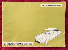 CITROEN  AMI 8 Uso e manutenzione 1975