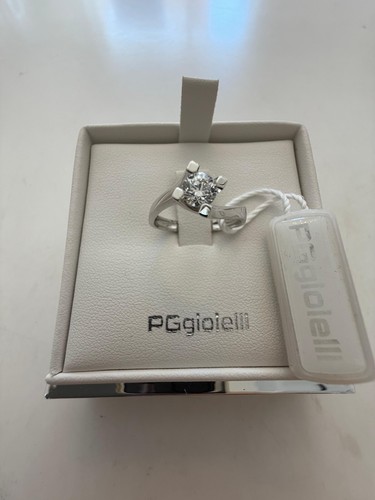 Anello solitario diamante - anello,