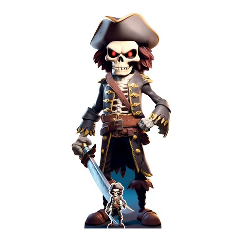 Cartoon pirata scheletro - cartoon,