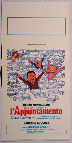 Locandina appuntamento 1977 - l'appuntamento,